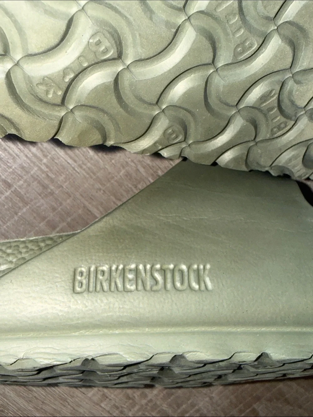 Birkenstock Arizona EVA Sandals Hunter Green Sage Sz Women 10 / Men